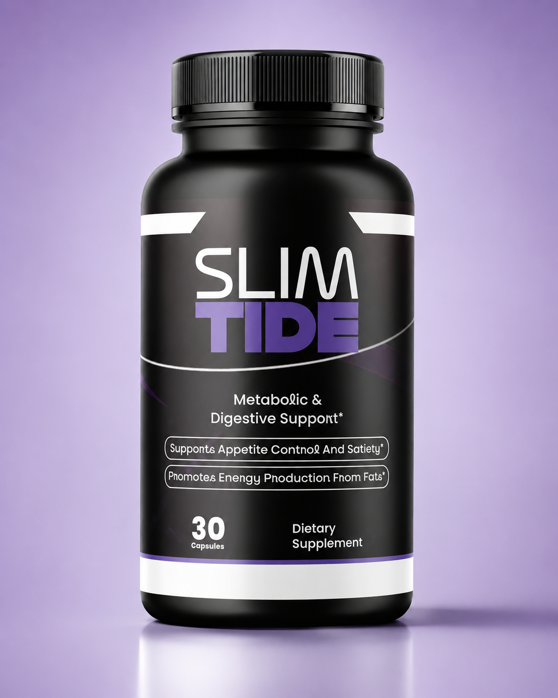 SlimTide supplement facts label