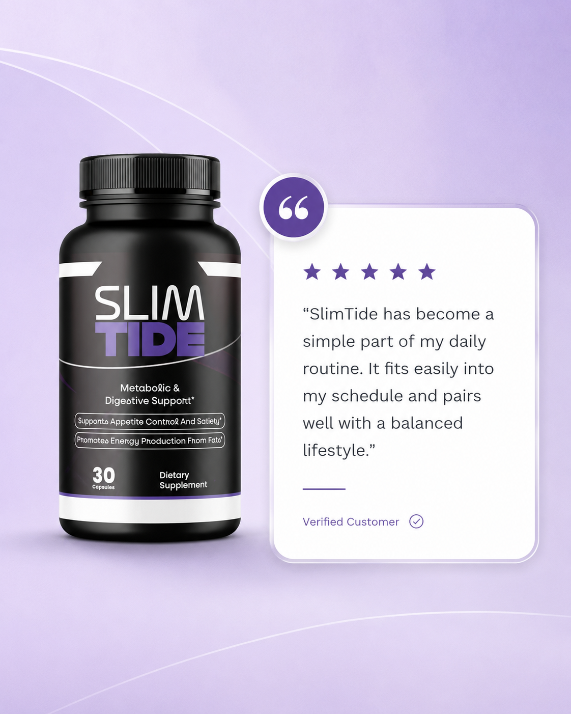 Verified SlimTide customer review